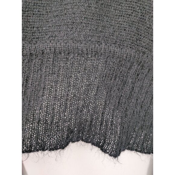 Free People Cardigan Women Size S Mohair Blend Cropped Textured Open Front Boho - Picture 6 of 9